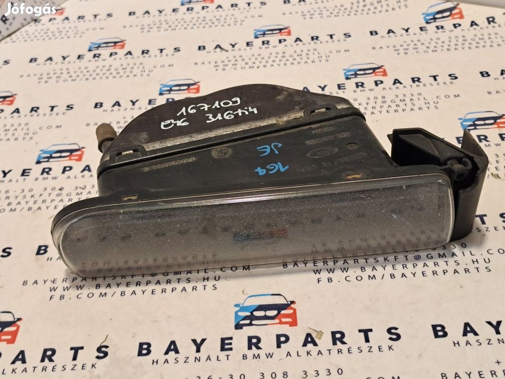 BMW E46 compact jobb első ködlámpa - foglalattal
