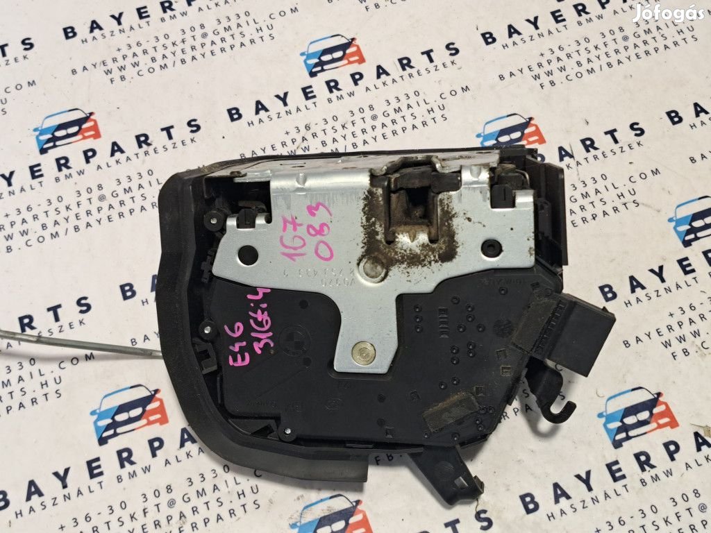 BMW E46 compact jobb felfelé nyíló kilincses ajtó zár zárszerkezet