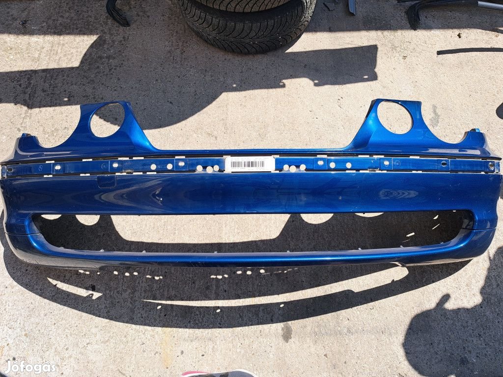 BMW E46 compact kék topasblau első lökhárító lökös