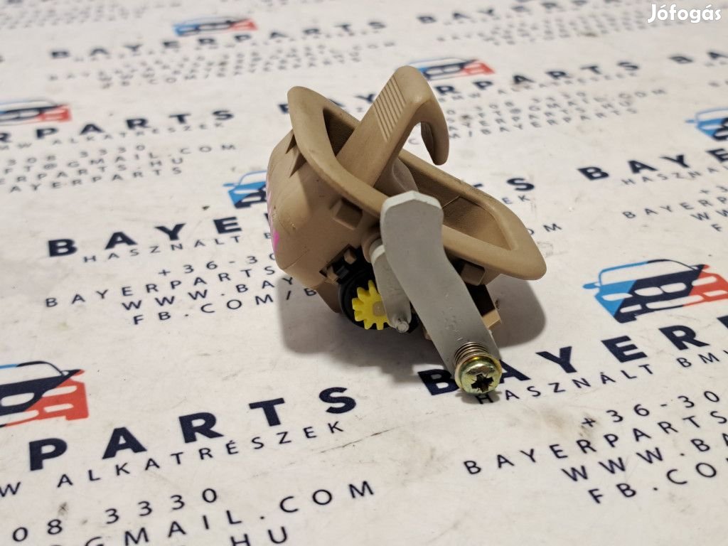 BMW E46 coupe bézs tetőkárpit ruha kampó akasztó fül