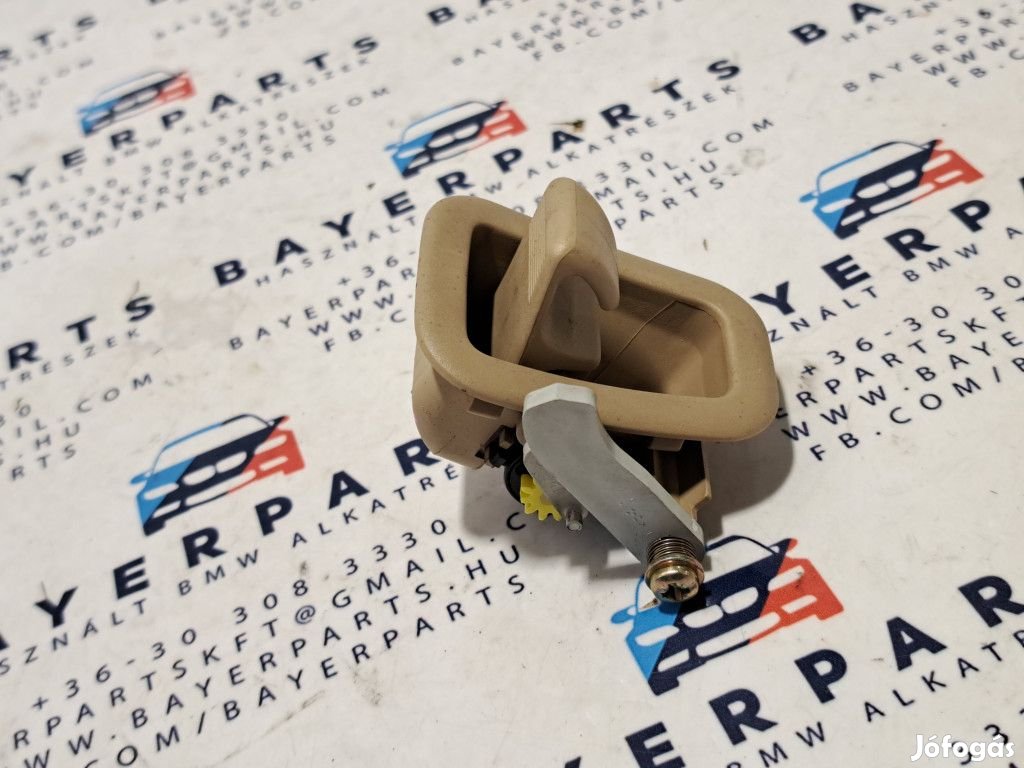BMW E46 coupe bézs tetőkárpit ruha kampó akasztó fül