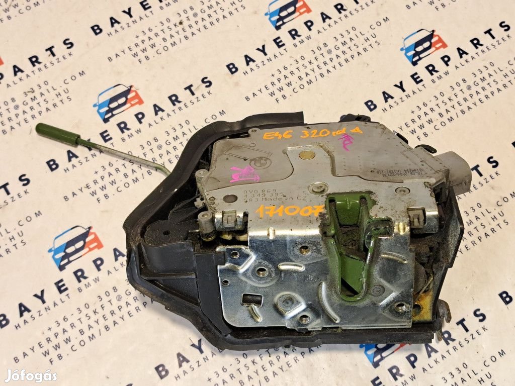 BMW E46 coupe cabrio bal felfelé nyíló kilincses ajtó zár zárszerkeze