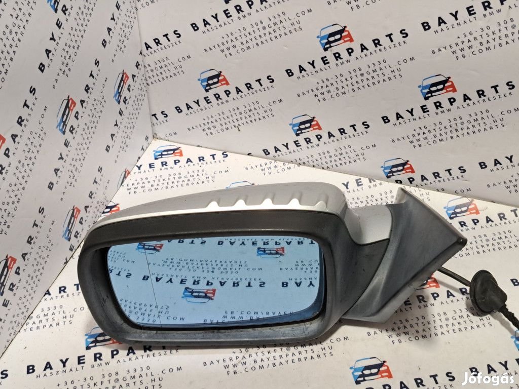 BMW E46 coupe cabrio ezüst titansilber titansilver bal visszapillantó
