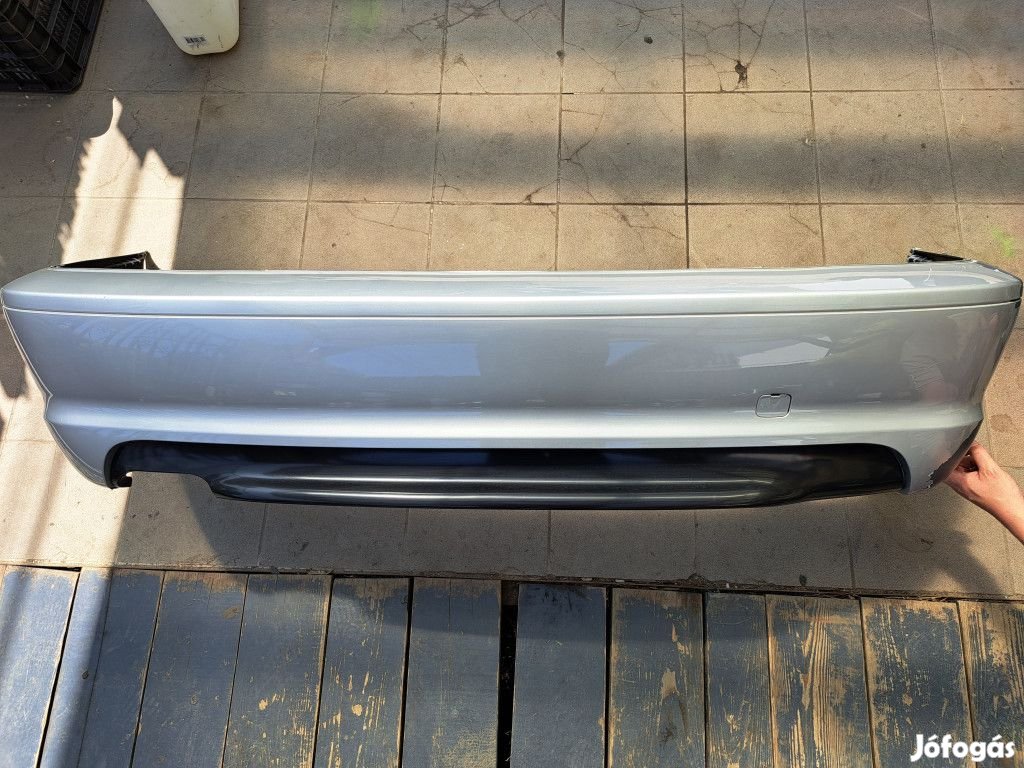 BMW E46 coupe ezüst titansilber titansilver hátsó M paket packet lökh