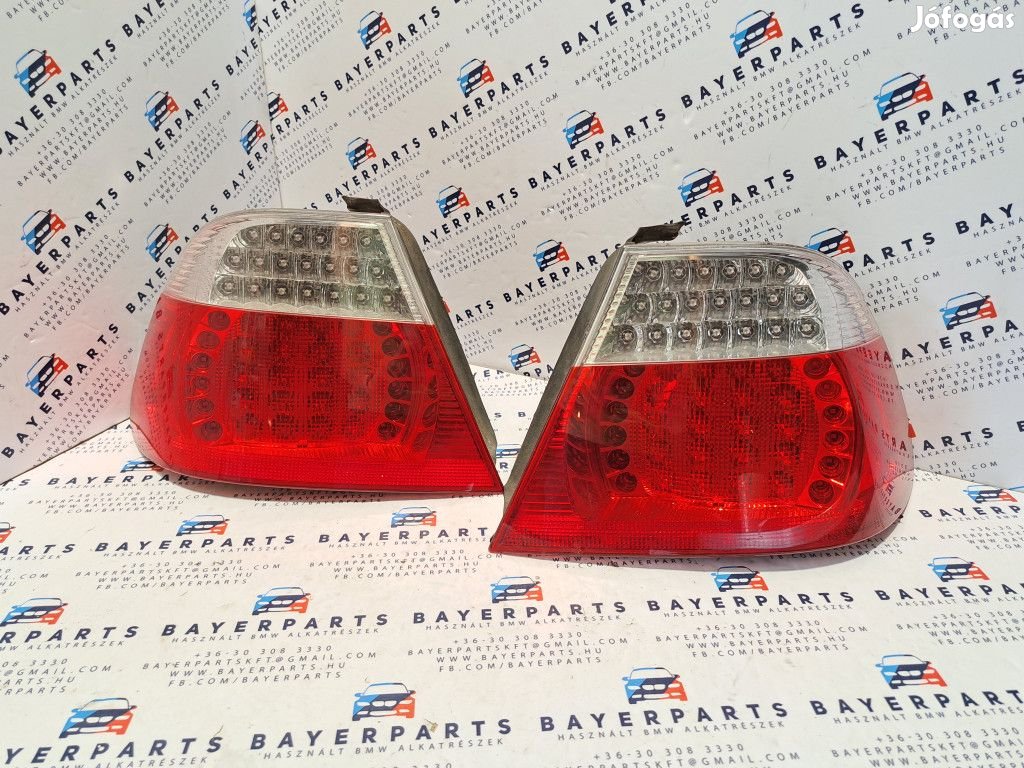 BMW E46 coupe facelift hátsó gyári  LED lámpa pár