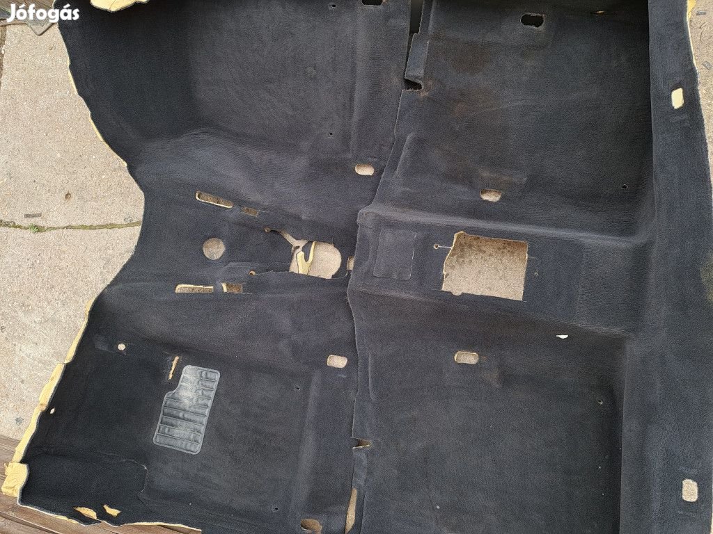 BMW E46 coupe fekete nagy szőnyeg kárpit nagyszőnyeg