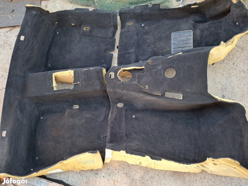 BMW E46 coupe fekete nagy szőnyeg kárpit nagyszőnyeg