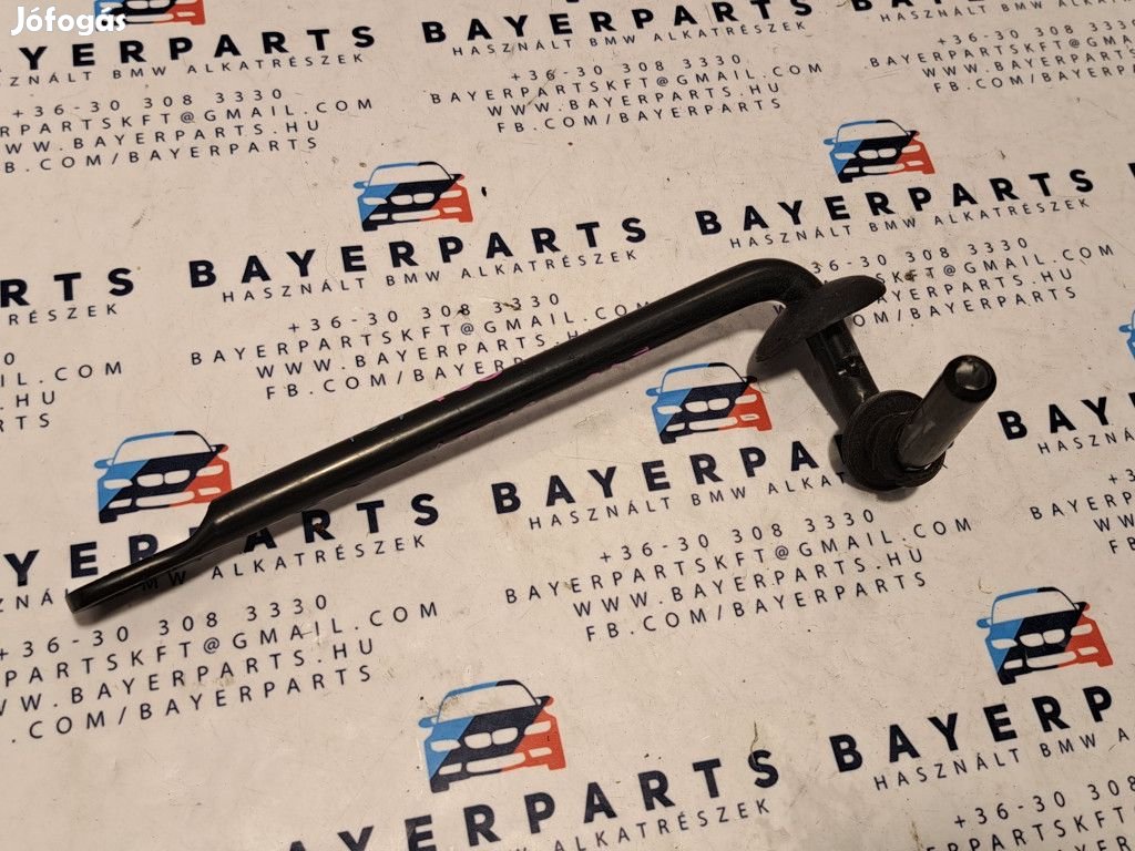BMW E46 coupe jobb első biztonsági öv rögzítő vas kar kampó