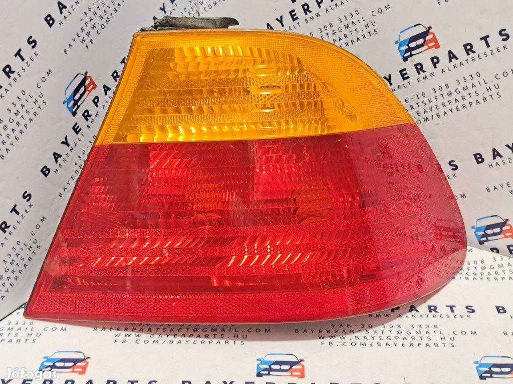 BMW E46 coupe jobb hátsó gyári sárga indexes lámpa - kis hibával