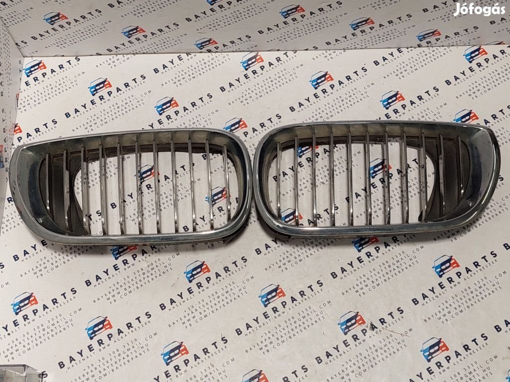 BMW E46 facelift sedan touring króm vese hűtőrács grill - kis hibával