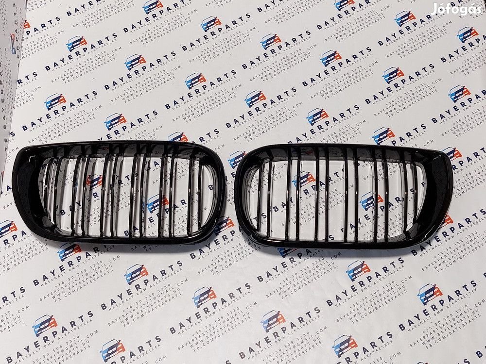 BMW E46 facelift sedan touring új fényes fekete dupla