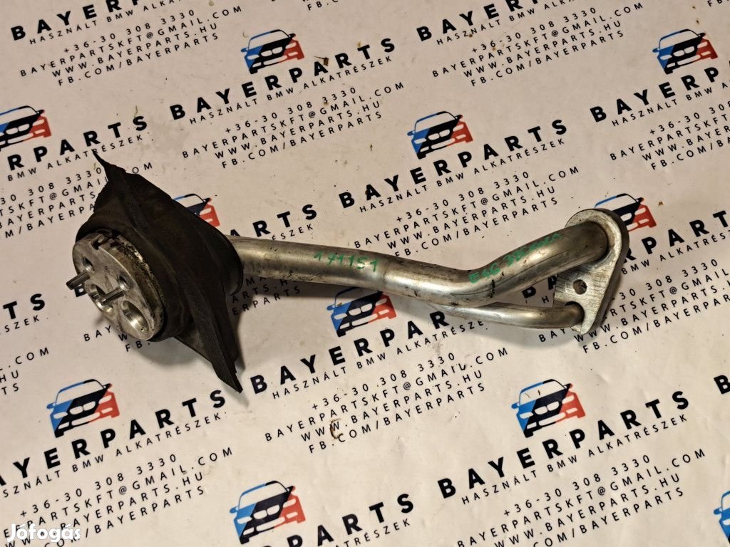 BMW E46 fűtésbox klímacső klíma cső csatlakozás átvezető