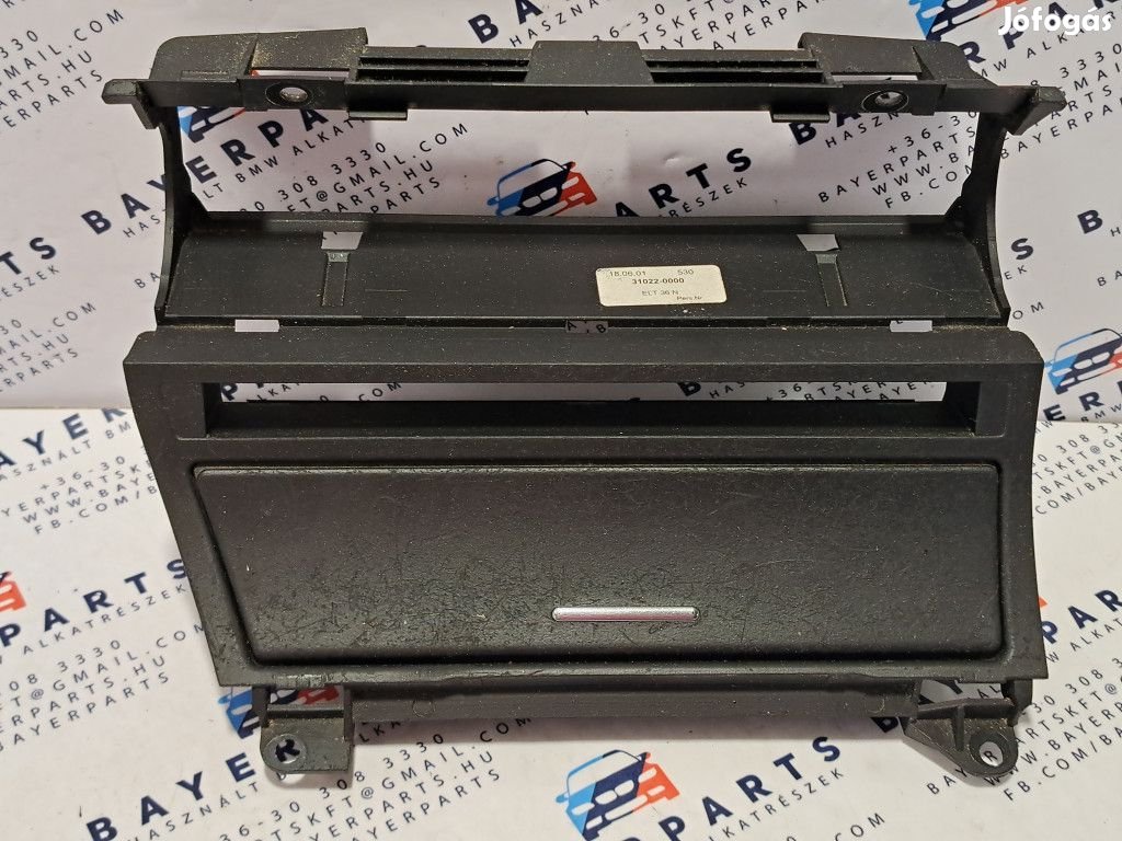 BMW E46 középkonzol középső tároló box hamutartó schaltzentrum