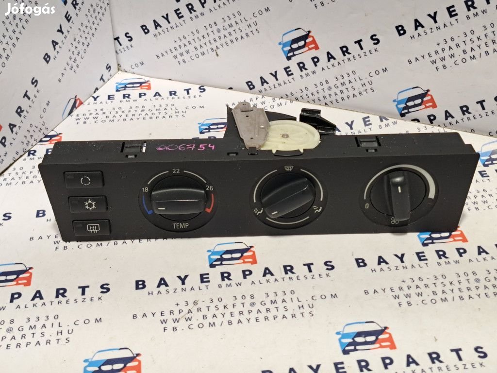 BMW E46 manuális klímapanel klíma panel