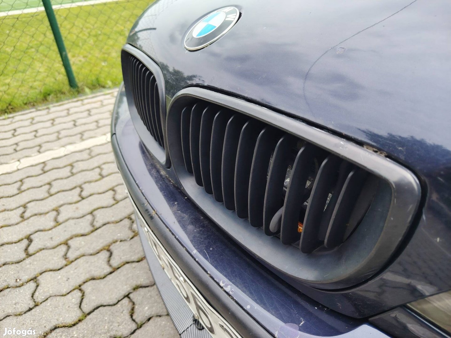BMW E46 matt fekete vese 