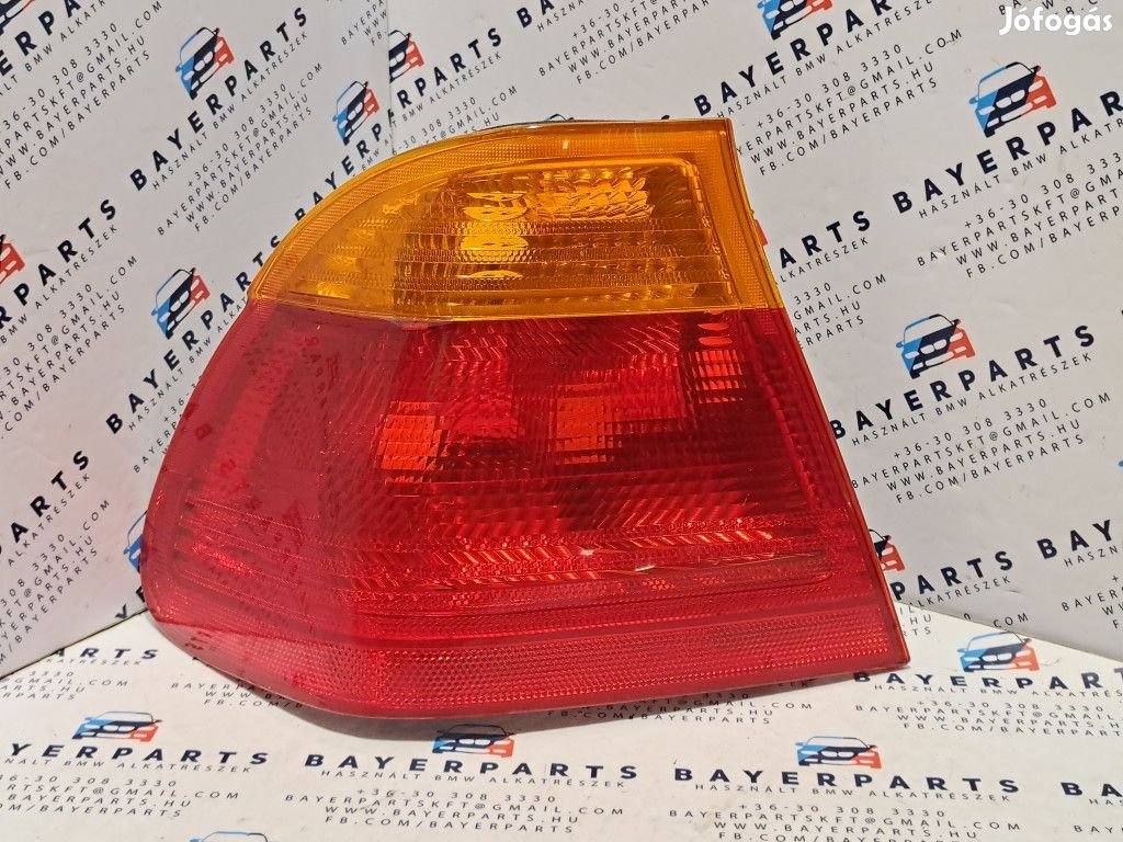 BMW E46 sedan bal hátsó gyári sárga indexes lámpa