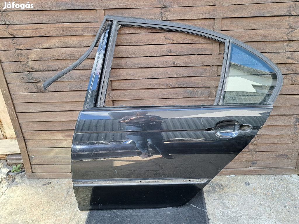 BMW E46 sedan fekete bal hátsó ajtó