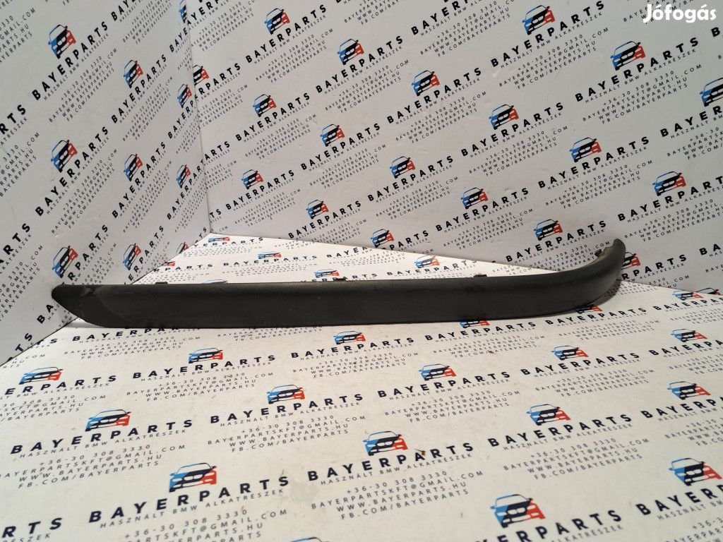 BMW E46 sedan fekete bal hátsó lökhárító díszléc