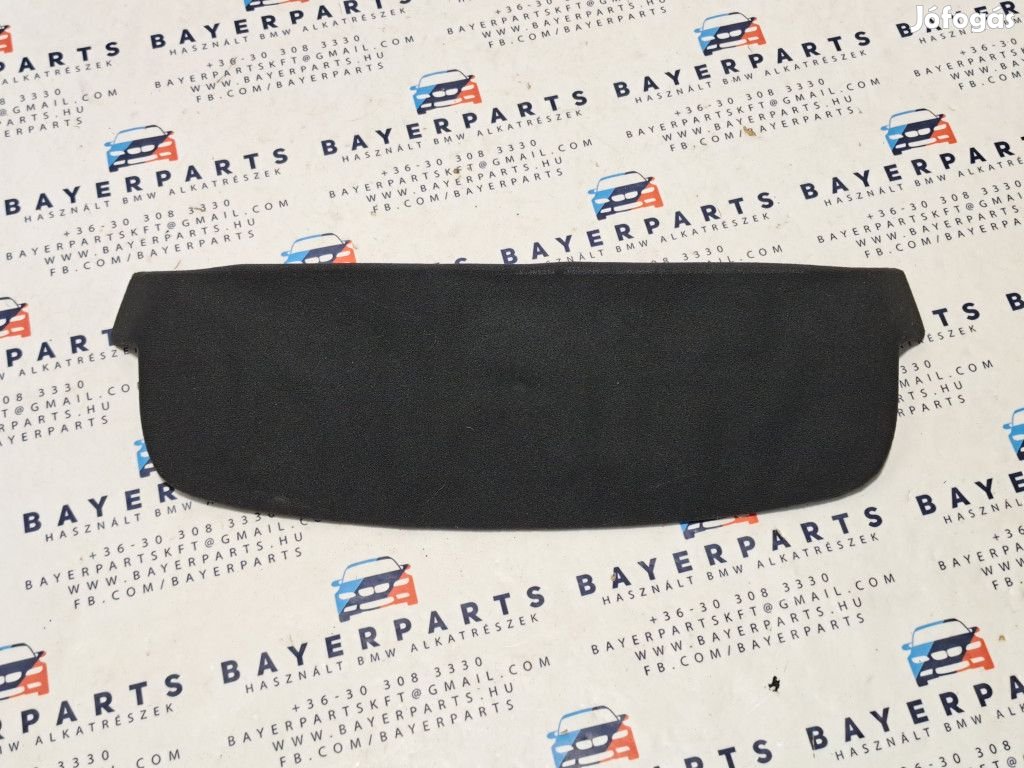 BMW E46 sedan fekete féklámpa pótféklámpa takaró tetőkárpit borítás -