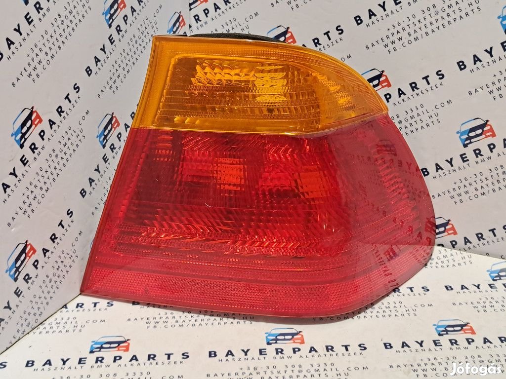 BMW E46 sedan jobb hátsó gyári sárga indexes lámpa