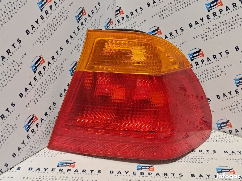 BMW E46 sedan jobb hátsó gyári sárga indexes lámpa