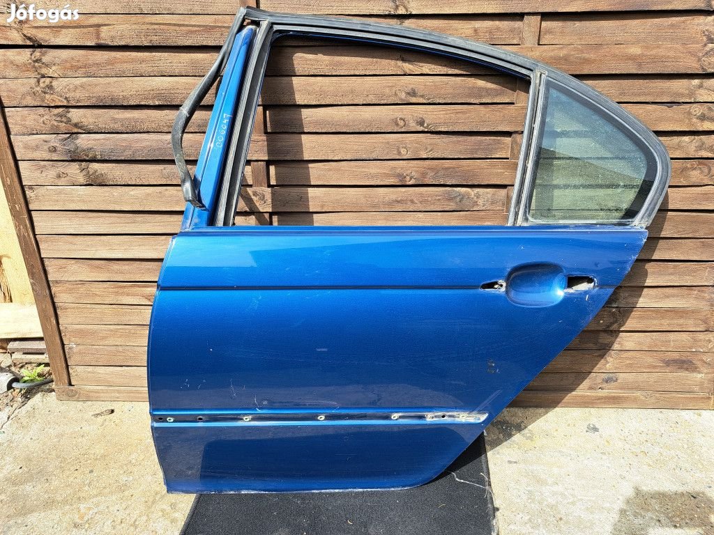 BMW E46 sedan kék bal hátsó ajtó