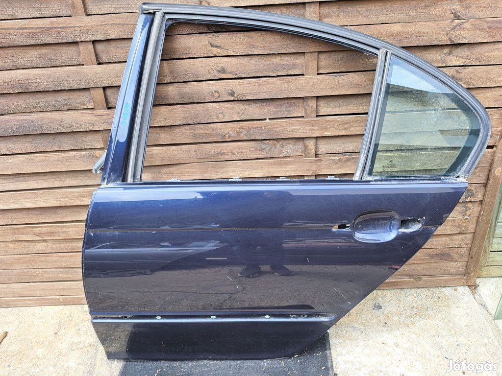 BMW E46 sedan kék orientblau bal hátsó ajtó