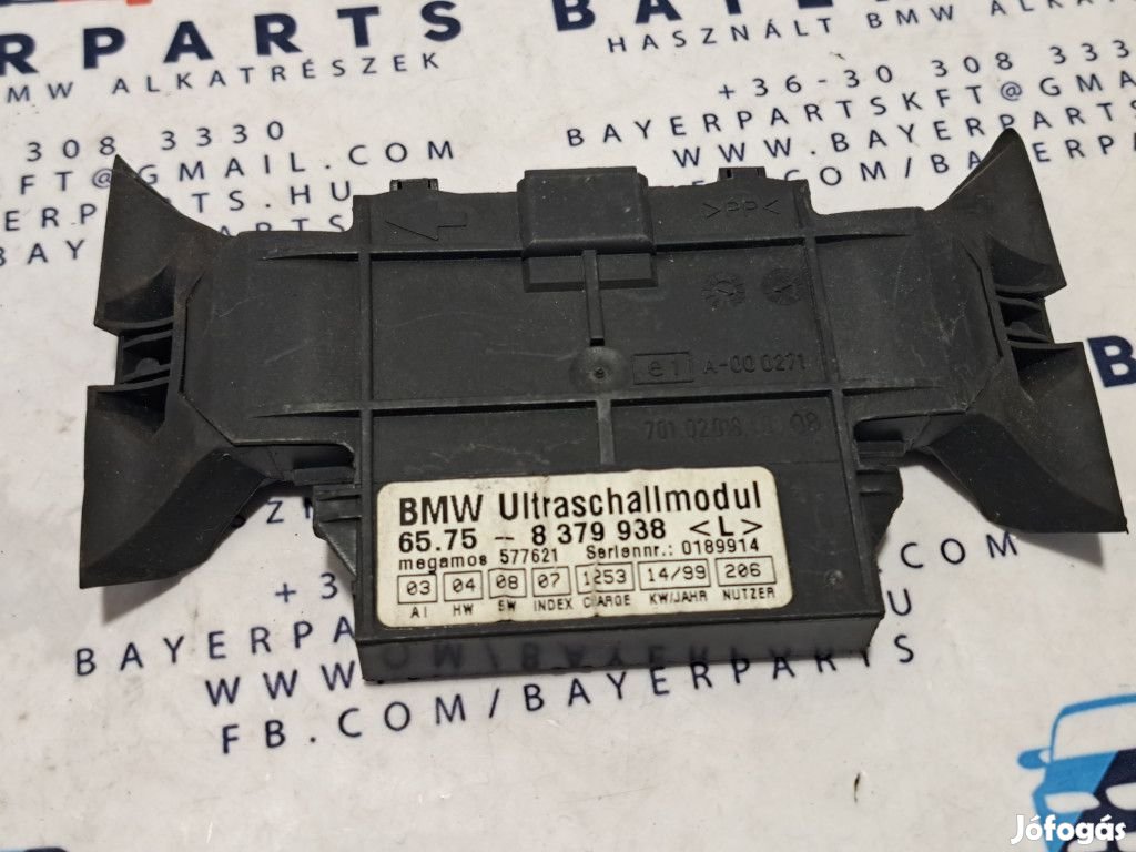 BMW E46 sedan riasztó ultrahang modul module elektronika