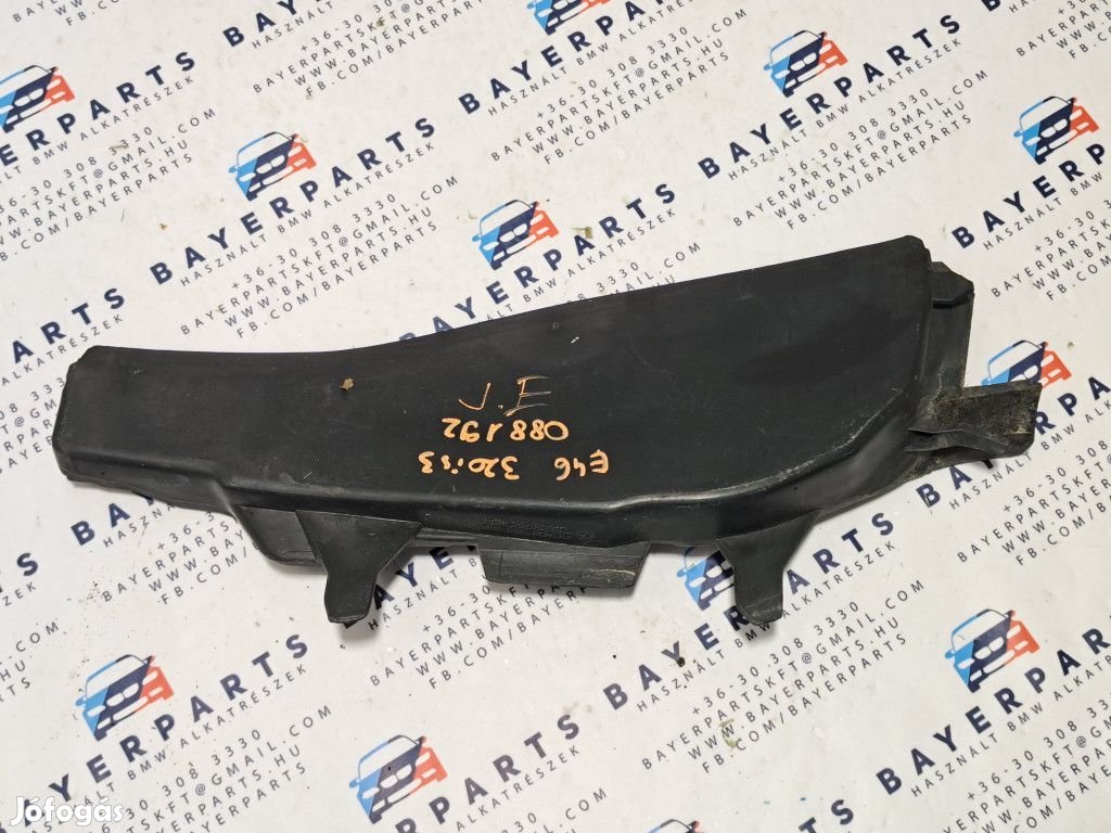 BMW E46 sedan touring coupe compact jobb első motortér