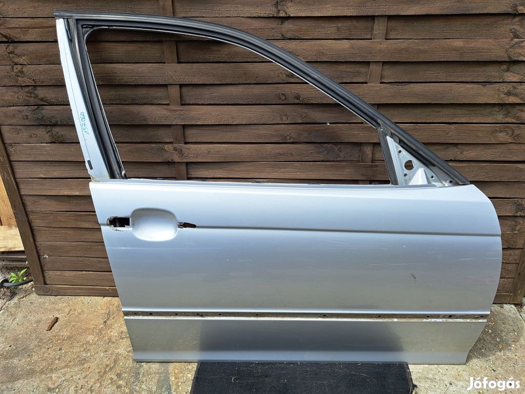 BMW E46 sedan touring ezüst titansilber titansilver jobb első ajtó