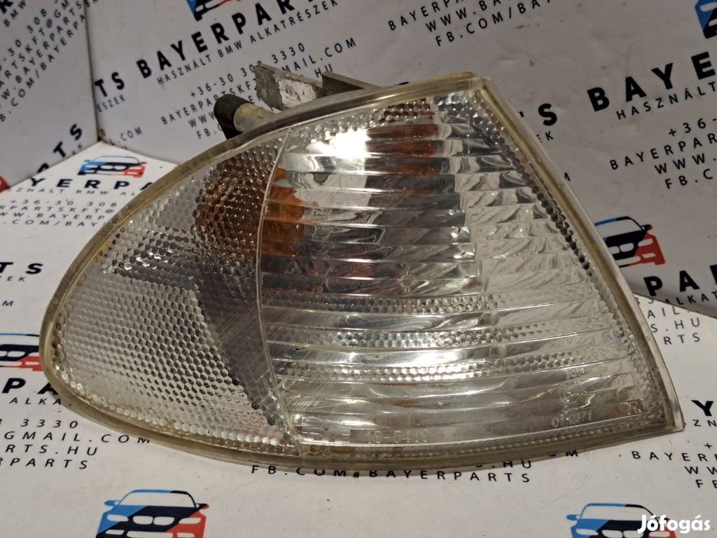 BMW E46 sedan touring facelift előtti jobb első fehér index lámpa