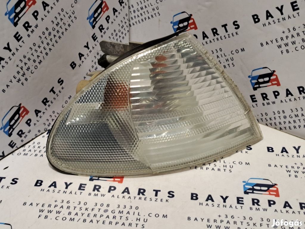 BMW E46 sedan touring facelift előtti jobb első fehér index lámpa