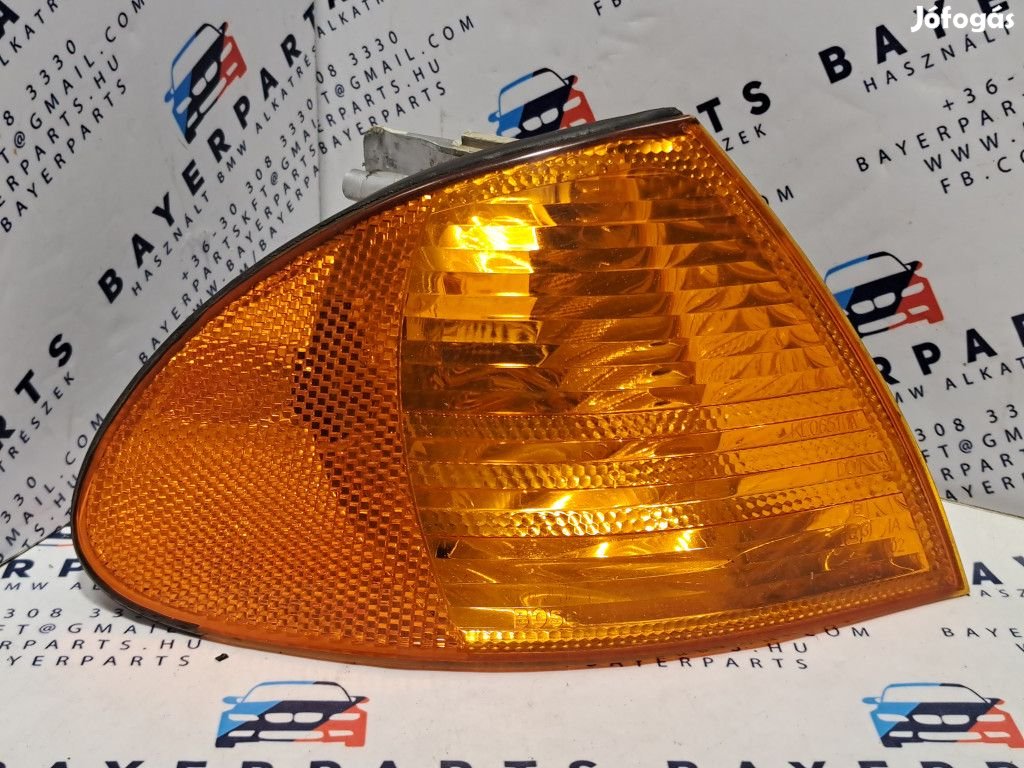 BMW E46 sedan touring facelift előtti jobb első sárga index lámpa