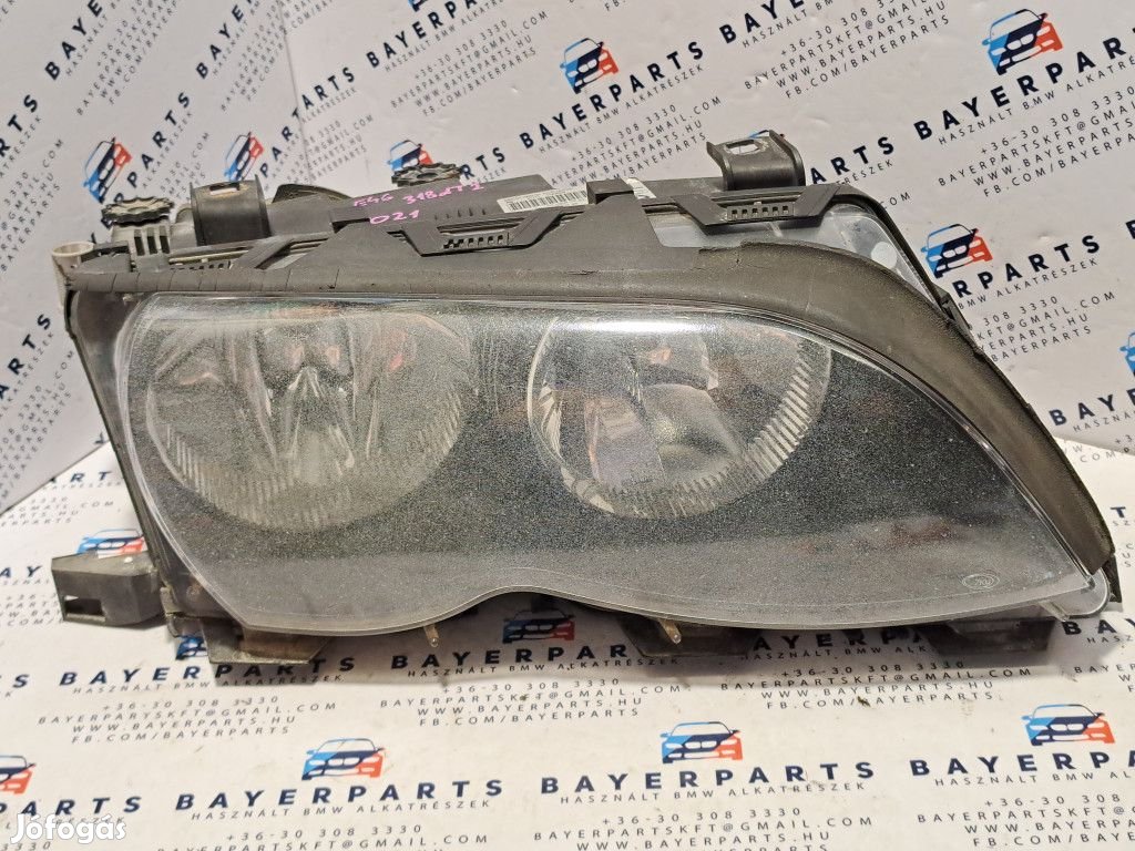 BMW E46 sedan touring facelift jobb első gyári halogén fényszóró lámp