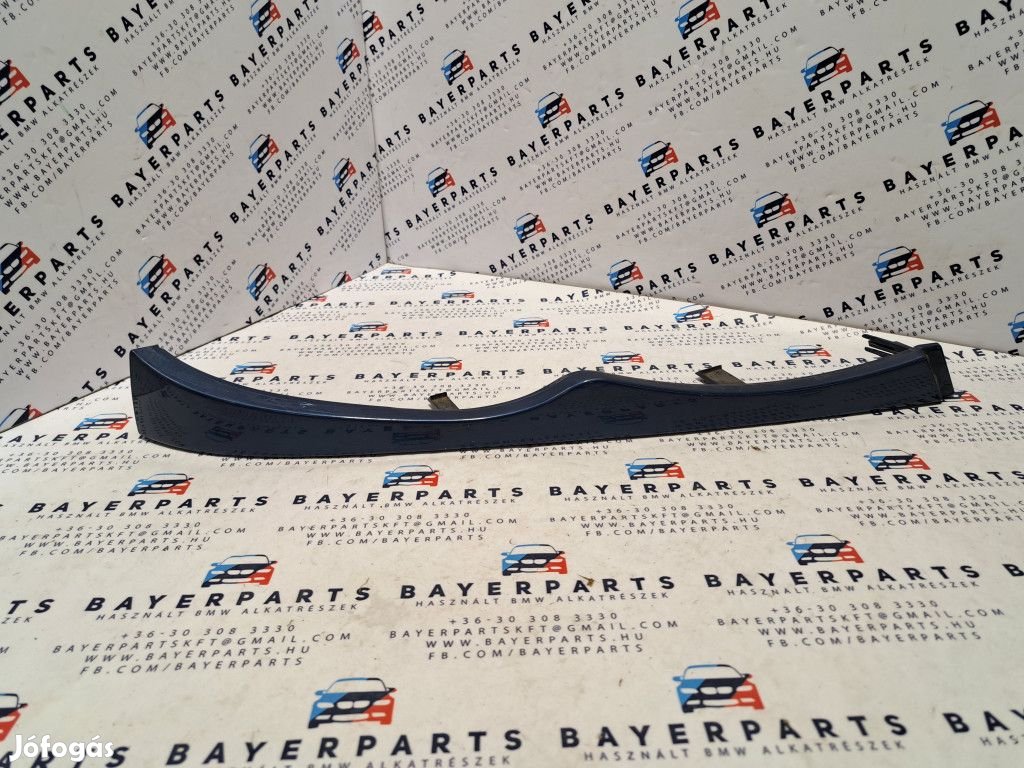 BMW E46 sedan touring facelift jobb első kék bajuszléc