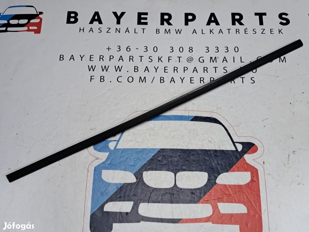 BMW E46 sedan touring fekete jobb első ajtó díszléc
