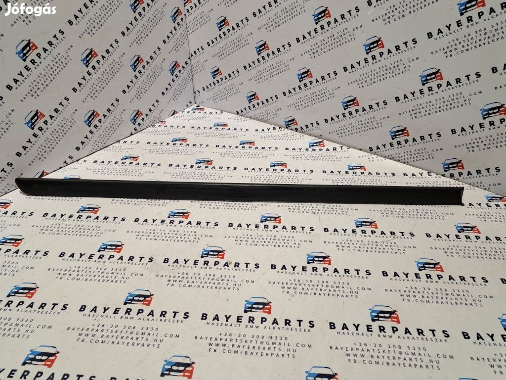 BMW E46 sedan touring fekete jobb hátsó ajtó díszléc -