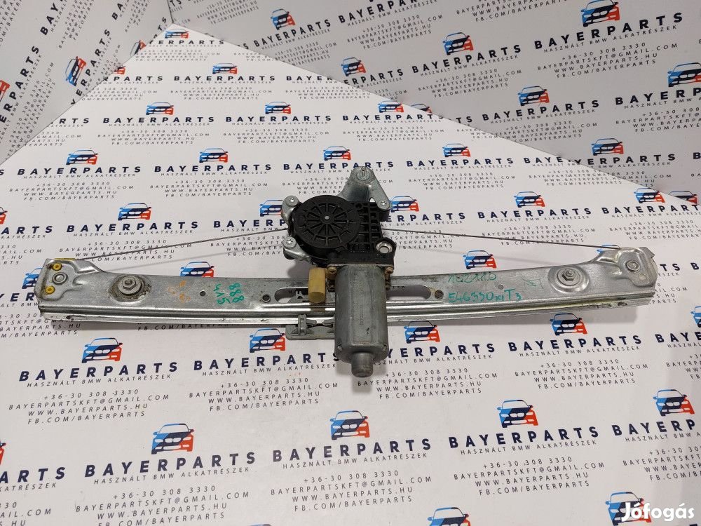 BMW E46 sedan touring jobb hátsó ablakemelő szerkezet motor komplette