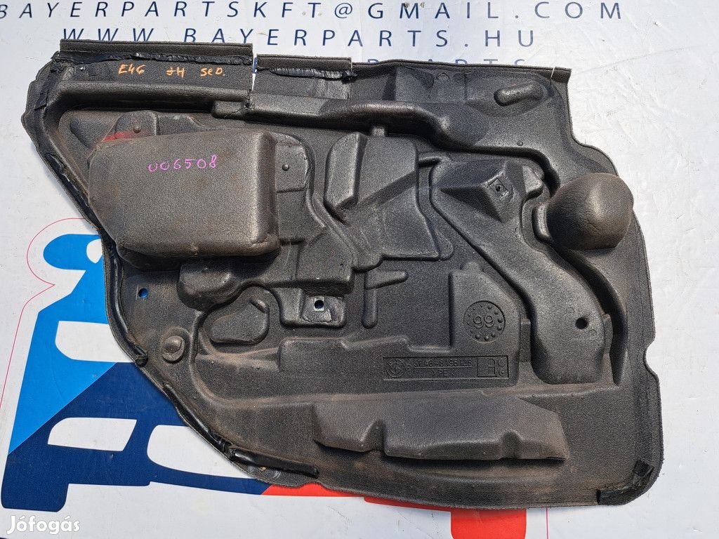 BMW E46 sedan touring jobb hátsó ajtó szigetelés ajtószigetelés páraz