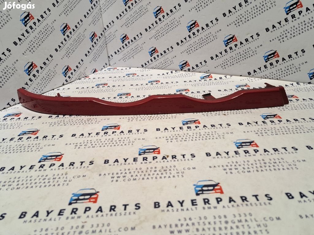 BMW E46 sedan touring pre bal első piros bajuszléc bajusz