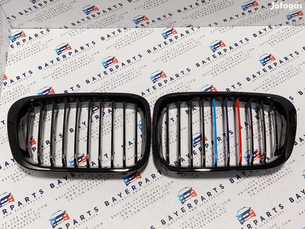 BMW E46 sedan touring új fényes fekete M vese hűtőrács