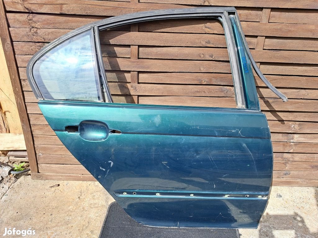BMW E46 sedan zöld jobb hátsó ajtó