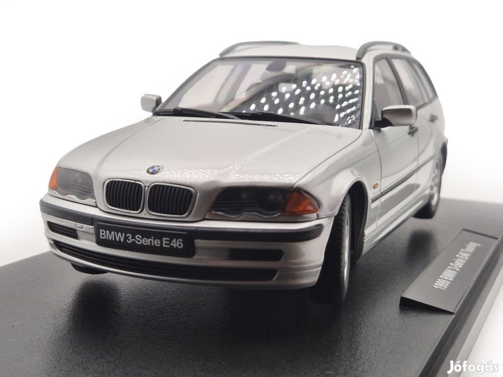 BMW E46 touring - ezüst - KK-Scale - 1:18