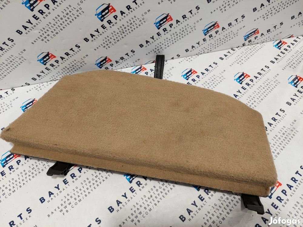 BMW E46 touring bézs csomagtér akkumulátor borítás takaró