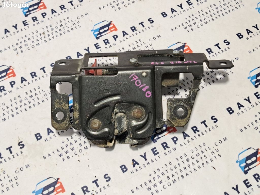 BMW E46 touring csomagtér csomagtartó ajtó zár