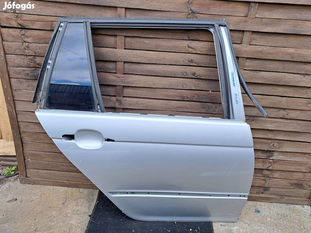 BMW E46 touring ezüst titansilber titansilver jobb hátsó ajtó
