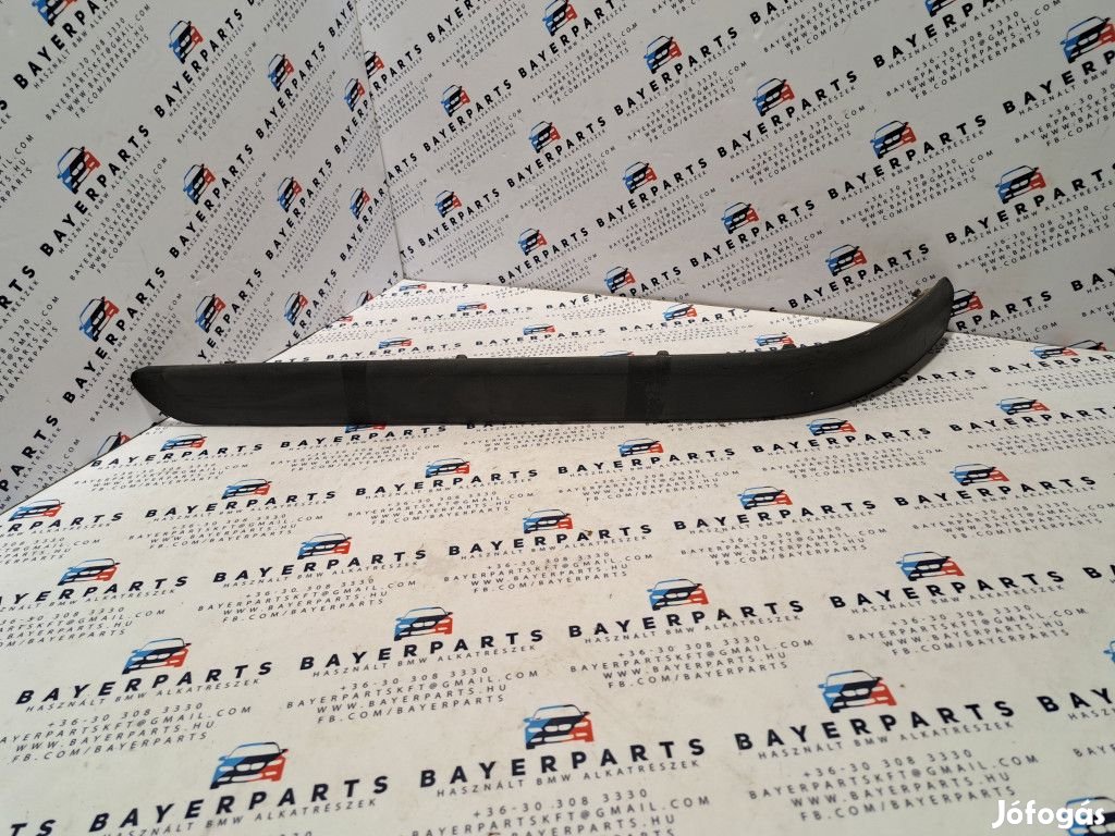 BMW E46 touring fekete bal hátsó lökhárító díszléc