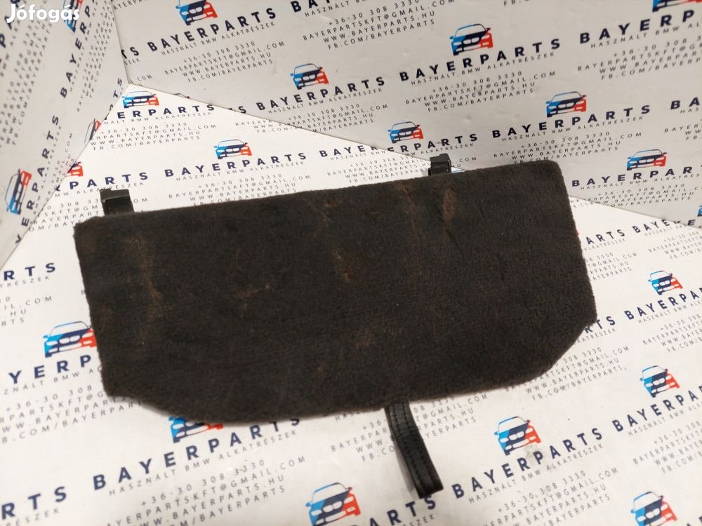 BMW E46 touring fekete csomagtér akkumulátor borítás takaró