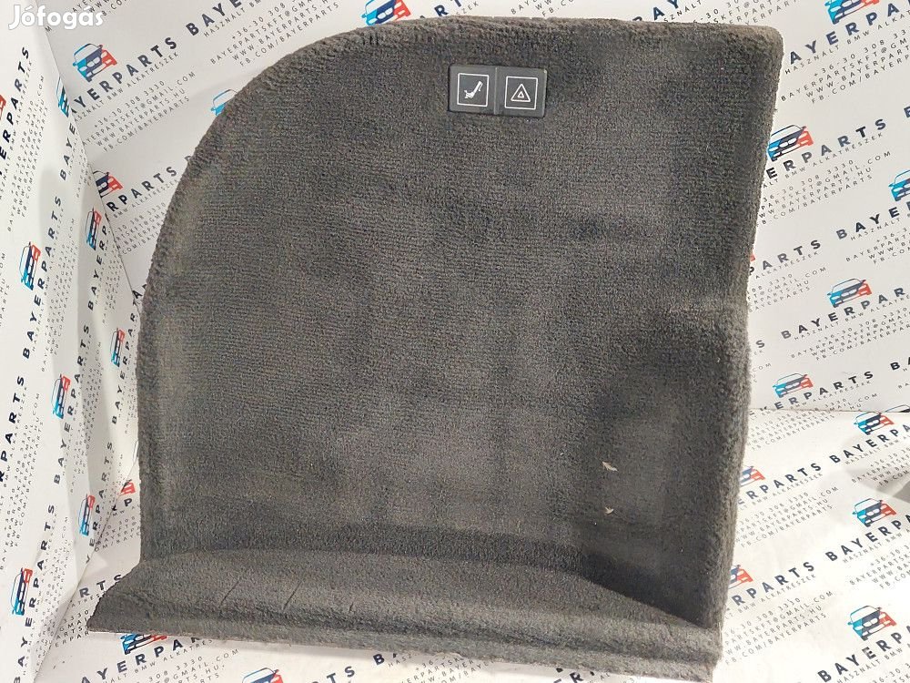 BMW E46 touring fekete csomagtér oldalkárpit kárpit takaró