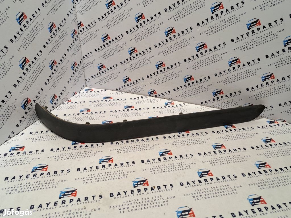 BMW E46 touring fekete jobb hátsó lökhárító díszléc